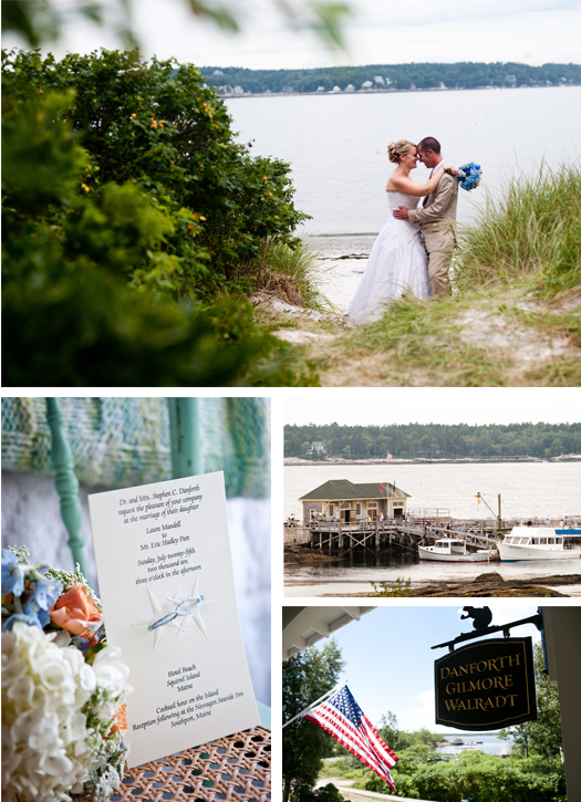 Boothbay Harbor Maine wedding planning florsit