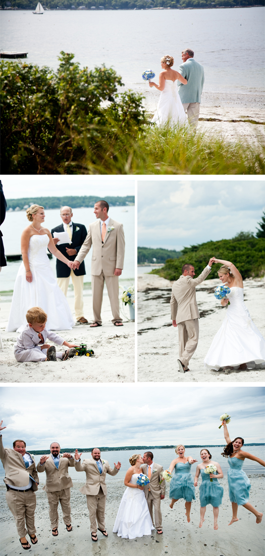 Boothbay Harbor Maine wedding planning florist